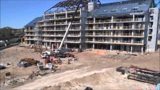 Construction Time Lapse Video  The Villas at Disneys Grand Floridian [upl. by Assiluy79]