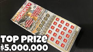 Let’s Play Monopoly  Scratching a 600 Pack of Florida Lottery Tickets Live [upl. by Ahiel]