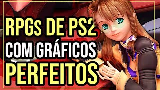 10 RPGs de PS2 com GRÁFICOS IMPRESSIONANTES até hoje [upl. by Meakem]