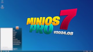 WIndows7 regresa en 2024  MiniOS7 Pro v202408 windows windows7 lite [upl. by Yenahc]