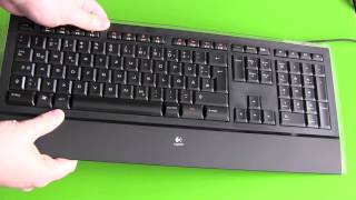 Logitech Illuminated Keyboard Unboxing [upl. by Sullivan]