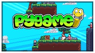 Pygame Platformer Tutorial  Full Course [upl. by Hanavas]