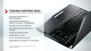 Portégé R830 Premium performance Whenever Wherever [upl. by Quennie]