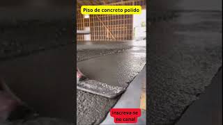 Piso de concreto polido [upl. by Kosaka952]