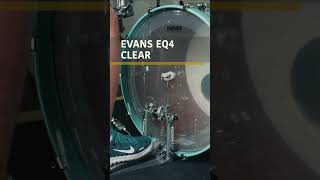 Which Sounds Best Bass Drum Head Quick Fire Comparison  drums remo evans drumheads drumming [upl. by Nahamas]