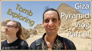 The underrated Queens Pyramids and the Eastern Necropolis of Giza  Egypt Travel Vlog Part III [upl. by Shum381]