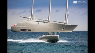 SAILING YACHT A • Worlds Largest Sailing Yacht • 600M [upl. by Jones44]