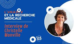 LUnadev et la recherche médicale  Interview de Christelle Monville IStem [upl. by Stillas]