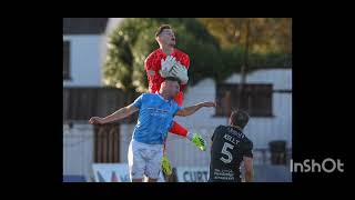 this is pictures from todays derby match ballymena united vs coleraine fc [upl. by Assirac]