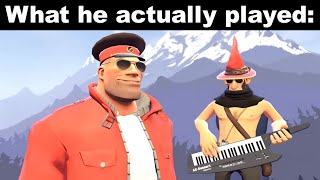 Pianos are Never Animated Correctly TF2 Extraordinary Weekend by STBlackST [upl. by Raybourne]