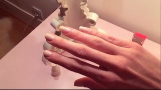 Breaking splitting nails Herôme Nail Hardener Extra Strong  Unicorn manicure [upl. by Maryann]