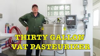 Thirty Gallon Vat Pasteurizer for our Dairy Farm Installing and Testing [upl. by Corney]