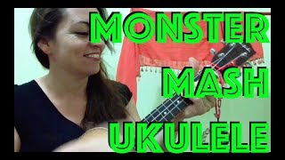 MONSTER MASH  UKULELE LESSON [upl. by Craddock264]