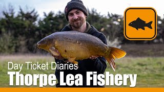 Thorpe Lea Day Ticket Diaries  Ben Steger  Carp Fishing [upl. by Odille]