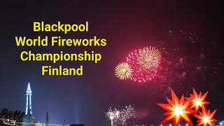 World Fireworks Championship Blackpool 21092024  Finland [upl. by Marley]