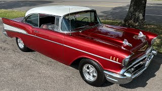 Test Drive 1957 Chevrolet Bel Air 2 Door Hardtop SOLD 34900 Maple Motors 2224 [upl. by Ellener183]