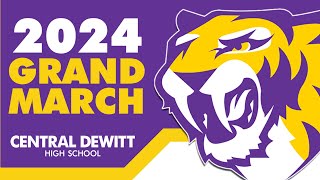 2024 CENTRAL DEWITT HIGH SCHOOL GRAND MARCH [upl. by Aikar]