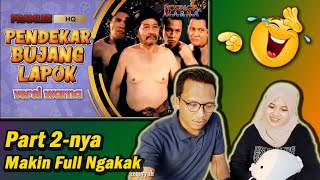 🤣Indonesian Reaction‼️PENDEKAR BUJANG LAPOK Part 2 [upl. by Nalani]