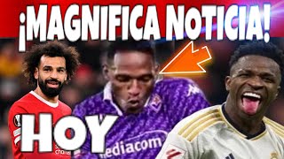 🚨MAGNIFICO NOTICION DEL PANITA YERRY MINA EQUIPAZO  ULTIMAS NOTICIAS HOY VINICUS REAL MADRID [upl. by Eeneg]