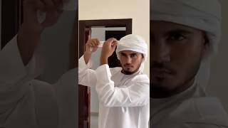 Arabic Shemagh tutorial👳🏻‍♀️ [upl. by Guenzi]