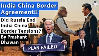 INDIA CHINA REACH BORDER AGREEMENT  Situation Back to 2020  Did Russia Bring India China close [upl. by Truc258]