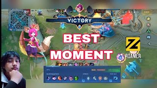 KECIL MENYEBALKAN NANA ROAM MOBILE LEGENDS 😄 [upl. by Tremayne504]