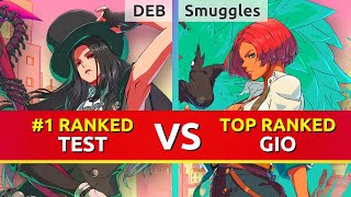 GGST ▰ DEB 1 Ranked Testament vs Smuggles TOP Ranked Giovanna Guilty Gear Strive [upl. by Toney]