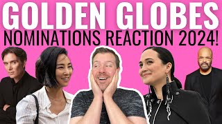 Golden Globe Nominations LIVE REACTION 2024 [upl. by Edge]