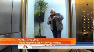 Elevator Murder Prank  NBC News [upl. by Sirc]