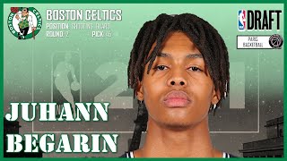 2021 NBA DRAFT Juhann Begarin Boston Celtics ᴴᴰ [upl. by Kremer]