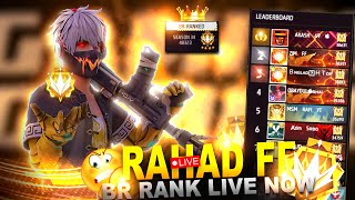 🔴LIVE FF Season 42  Road to Grandmaster Top 1 Freefirelive  RAHAD FF [upl. by Anisor]