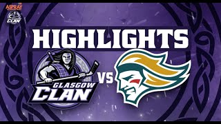 HIGHLIGHTS 100224  Glasgow Clan 5 Belfast Giants 8 [upl. by Llertak]