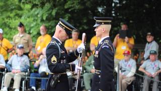 Guard Commander Inspection  Arlington National Cemetery [upl. by Palla]