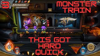 This Got Hard Quick  Monster Train  Episode 3 [upl. by Aekerly99]