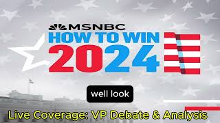 Live Coverage VP Debate amp Analysis [upl. by Gahan]