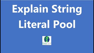 Core JavaJ2EE interview questions  String Literal Pool [upl. by Cly288]