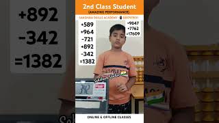 Finger Abacus Amazing Video  Saksham Abacus Academy 🇮🇳 learn maths best study skills shorts [upl. by Rosenkrantz370]