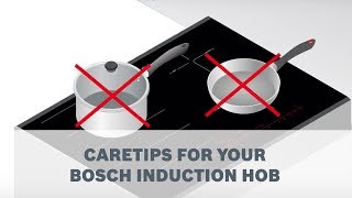 How to care for your Bosch Induction Cooktop [upl. by Aizirk]