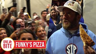 Barstool Pizza Review  Funkys Pizza Oxford MS [upl. by Iggem992]