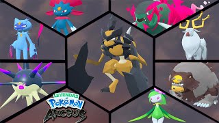 Cómo evolucionar TODOS LOS NUEVOS POKEMON en Pokémon Legends Arceus [upl. by Afesoj]