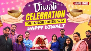 Celebrating Diwali at Energie Fitness  Diwali Celebration 2024  Diwali Decor [upl. by Liartnod]