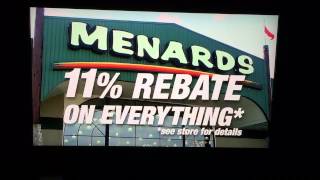 Menards 11 sale [upl. by Dias]