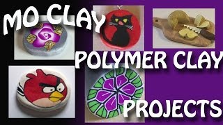 MoClay Trailer Polymer clay craft channel [upl. by Aneelehs]