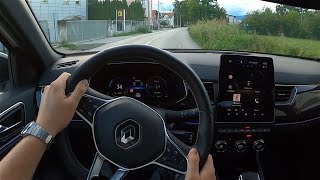 2023 Renault Arkana Engineered Full Hybrid 145 HP POV Test ride 108 CARiNIK [upl. by Potts]