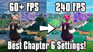 Fortnite Chapter 6 Settings Guide  FPS Boost Colorblind Modes amp More [upl. by Sorips]