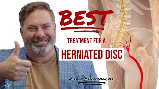 THE 1 Neurosurgeon Recommended Treatment For A Herniated Disc [upl. by Cornia]