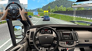 2013 Renault Trafic – Euro Trucks Simulator 2 Steering Wheel Gameplay [upl. by Honorine924]