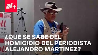 Asesinato del periodista Alejandro Martínez ¿Cuál fue la última transmisión  En Punto [upl. by Hudnut]