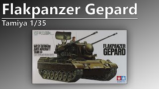 Unboxing  Flakpanzer Gepard  Tamiya 135 Tank Model Kit Review [upl. by Aicertap213]