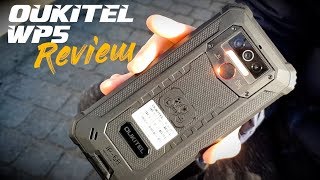 REVIEW Oukitel WP5  Best Protected Smartphone for 99 [upl. by Auqinom842]